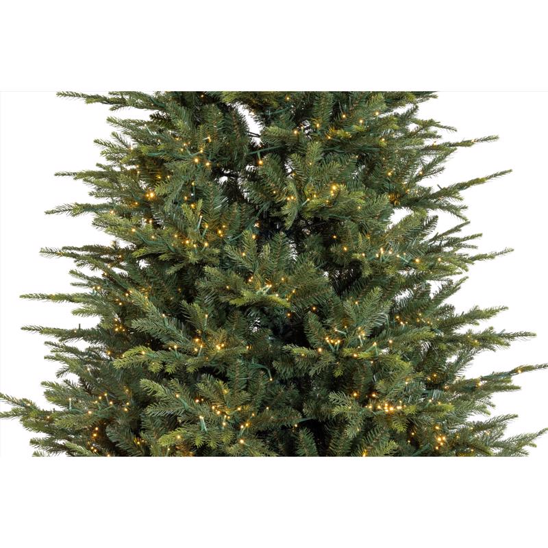 Holiday Bright Lights 9 ft. Full LED 3400 ct Emerald Pine Sparkle Christmas Tree