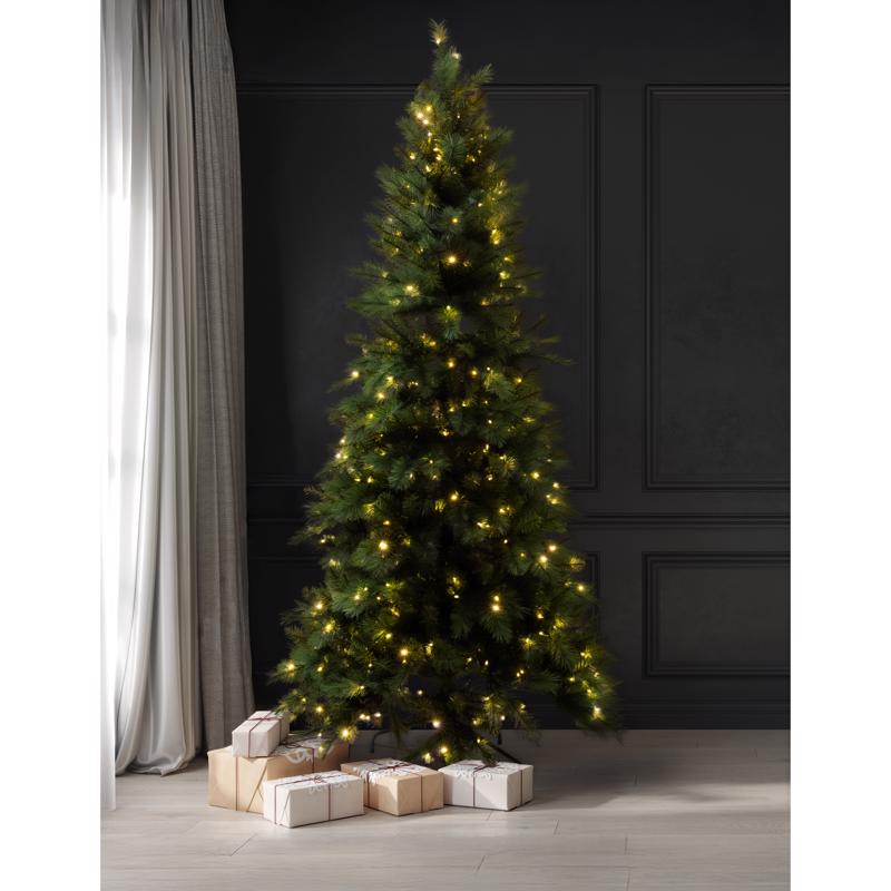 Holiday Bright Lights 9 ft. Slim LED 750 ct Arcadia Pine Classic Color Changing Christmas Tree