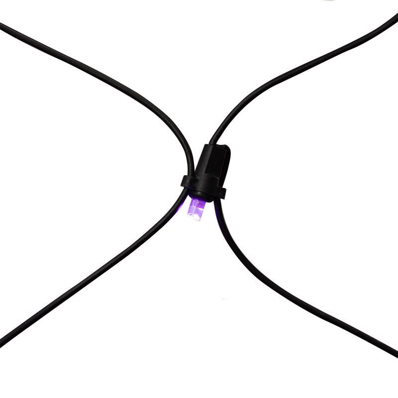 Celebrations Orange/Purple 100 ct LED Net Lights