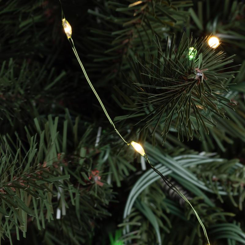Holiday Bright Lights 9 ft. Slim LED 1832 ct Easton Spruce Color Changing Christmas Tree