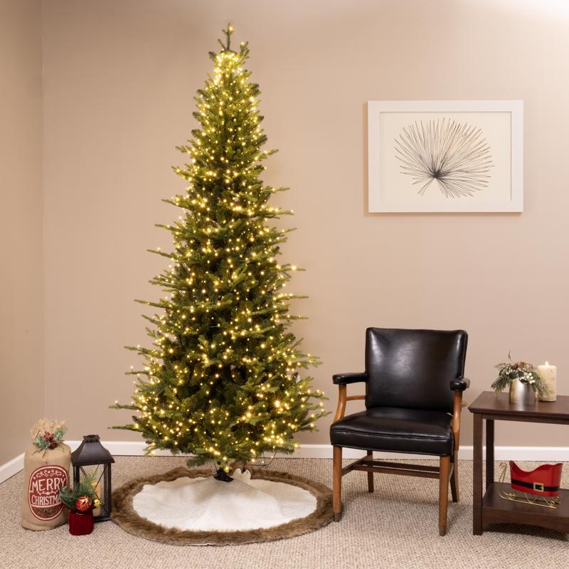 Holiday Bright Lights 9 ft. Slim LED 1832 ct Easton Spruce Color Changing Christmas Tree
