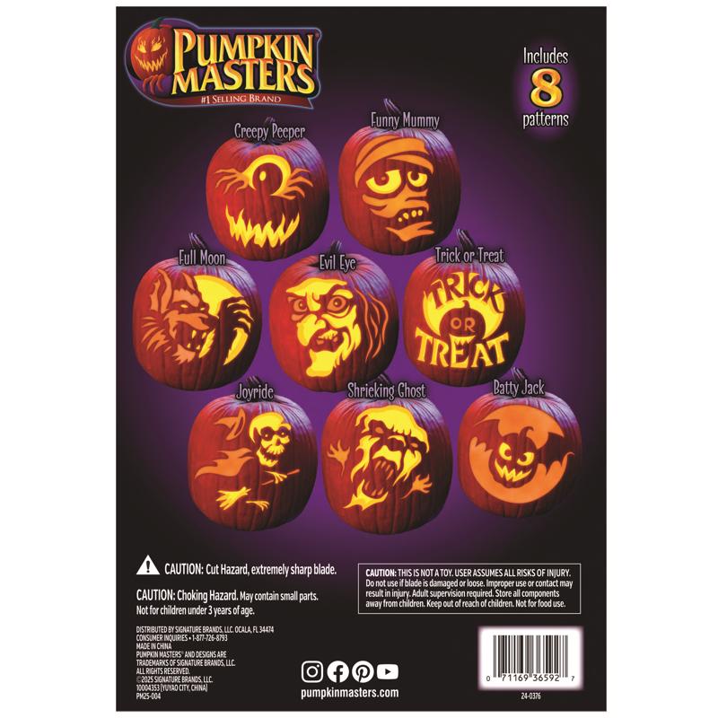 Pumpkin Masters Sculpt and Carve Carving & Decorating Kit