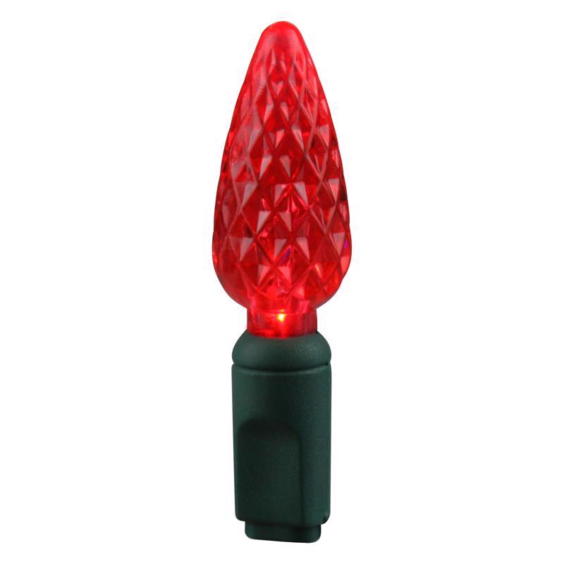 Celebrations LED Red String Christmas Light Bulbs