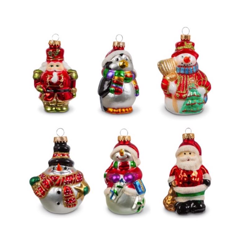 Krebs Multicolored Christmas Figurine