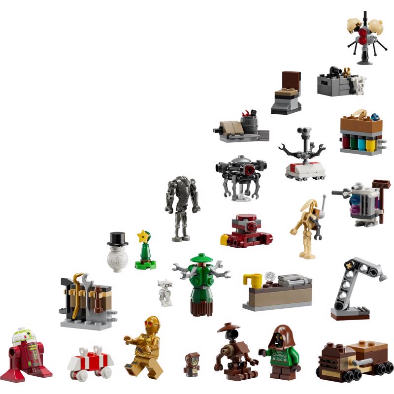 LEGO Star Wars 2025 Advent Calendar Building Set Multi