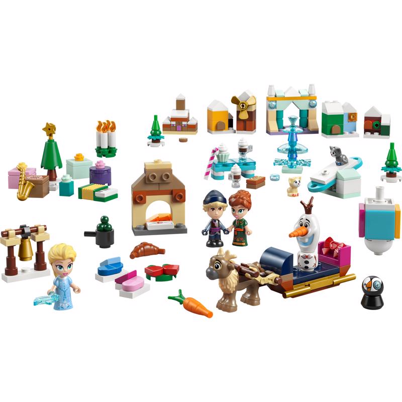 LEGO Disney 2025 Advent Calendar Building Set Multi 231 pc