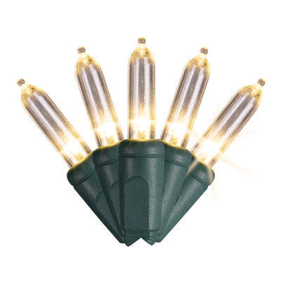 Celebrations Platinum LED T5 Warm White 50 ct String Christmas Lights
