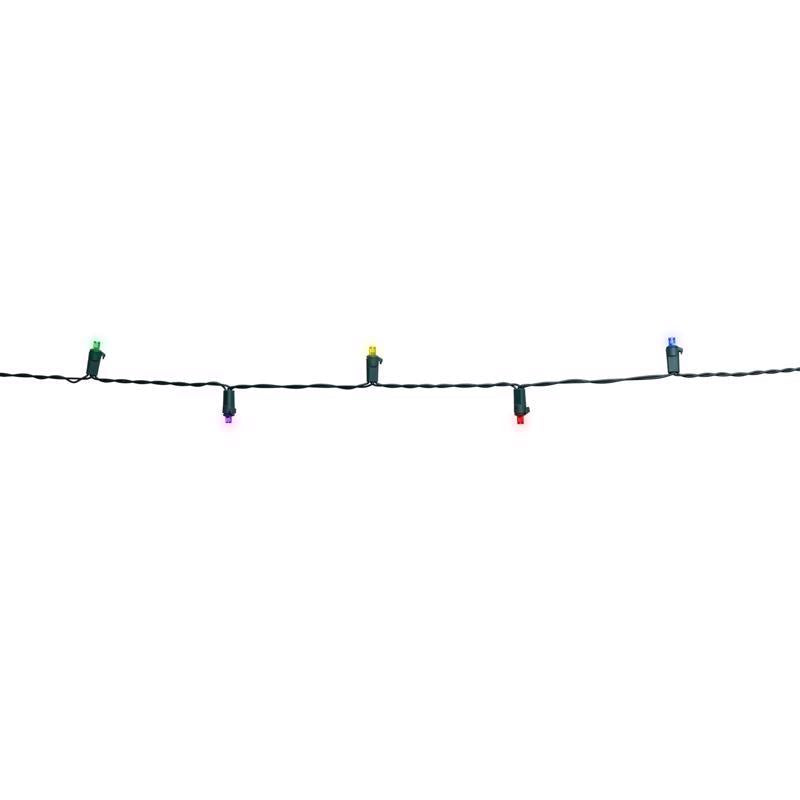 Celebrations Platinum LED Micro/5mm Multicolored/Warm White 150 ct String w/ Powerbank Christmas Lig