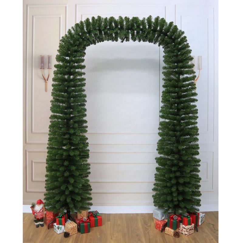 Celebrations 8 ft. Full LED 420 ct Arch Color Changing Christmas Tree