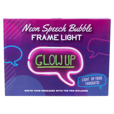 Fizz Light Up Neon Effect Message Frame