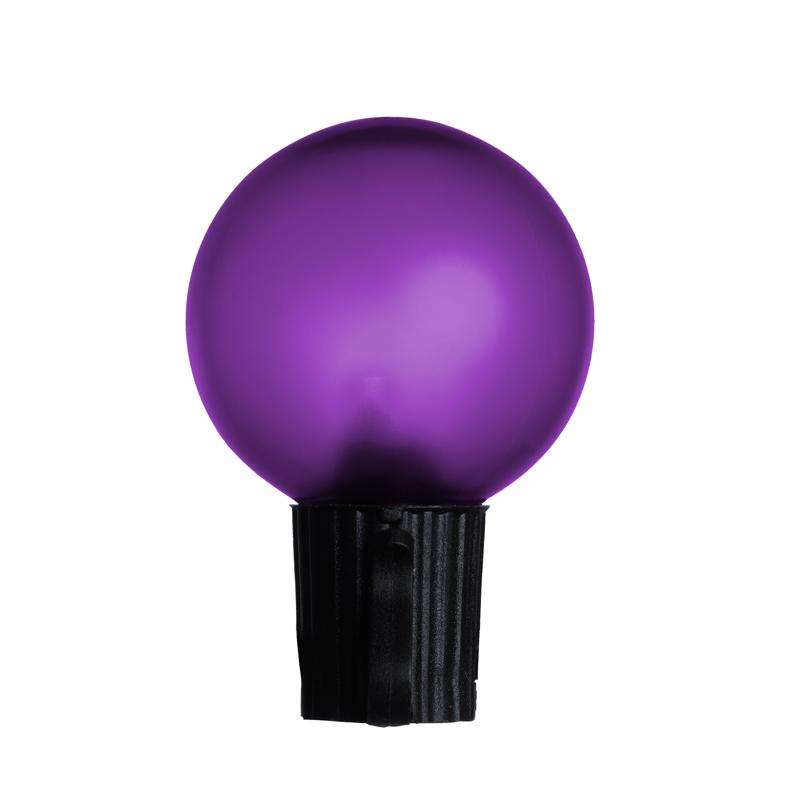 Celebrations Purple 25 ct LED Smooth Frosted Halloween Lights