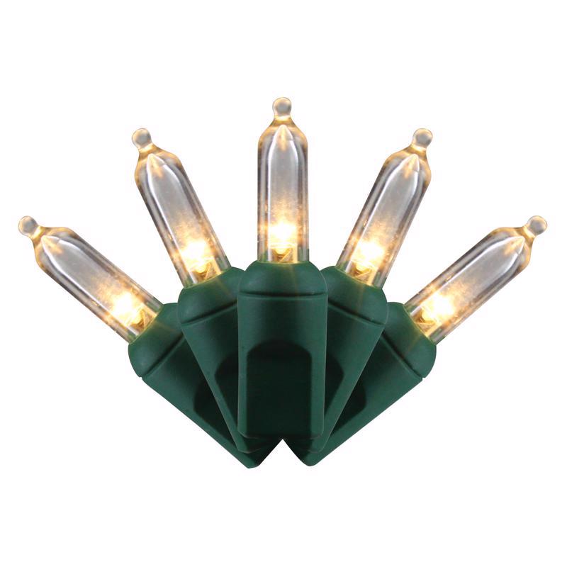 Celebrations LED T5 Warm White 5 ct Replacement Christmas Light Bulbs