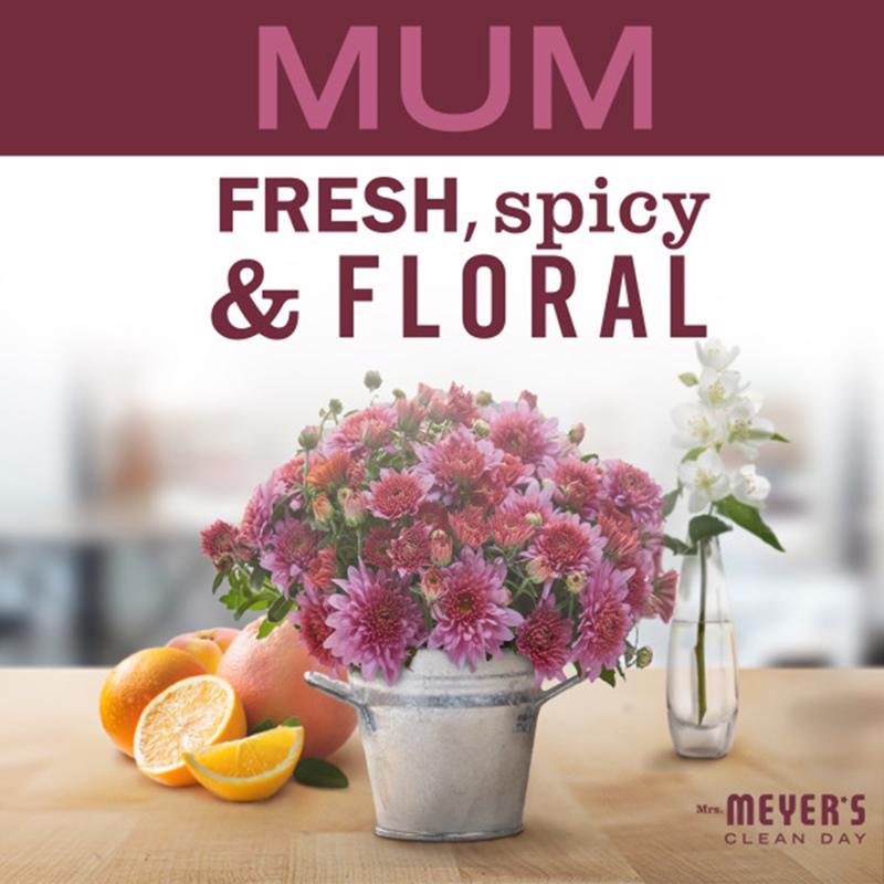 Mrs. Meyer's Clean Day White Mum Scent Candle 7.2 oz