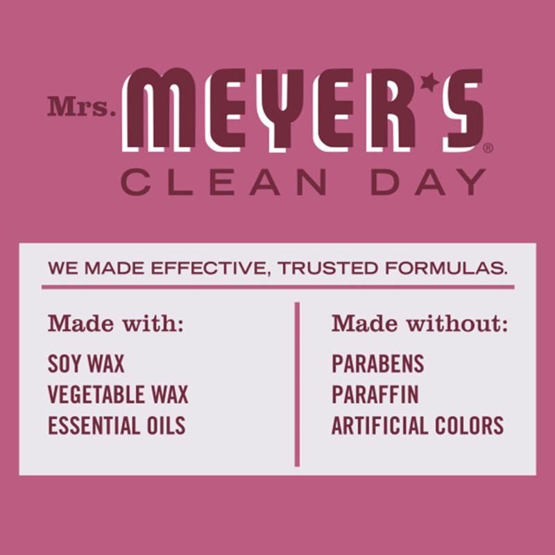 Mrs. Meyer's Clean Day White Mum Scent Candle 7.2 oz