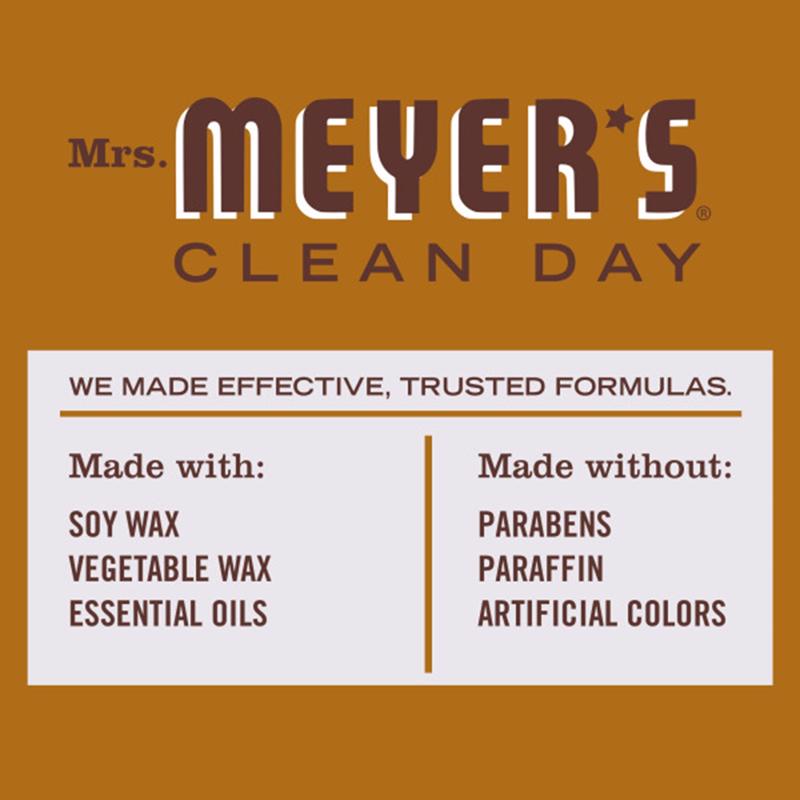 Mrs. Meyer's Clean Day White Acorn Spice Scent Candle 7.2 oz