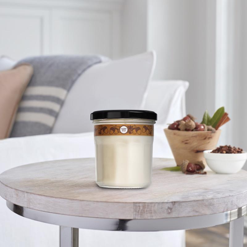 Mrs. Meyer's Clean Day White Acorn Spice Scent Candle 7.2 oz