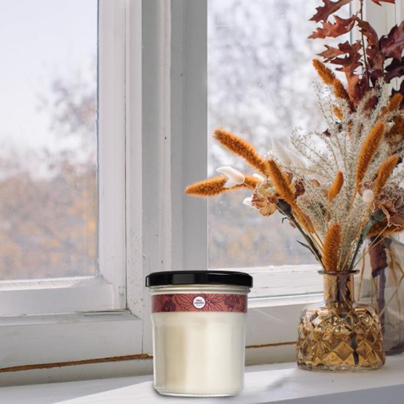 Mrs. Meyer's Clean Day White Fall Leaves Scent Candle 7.2 oz