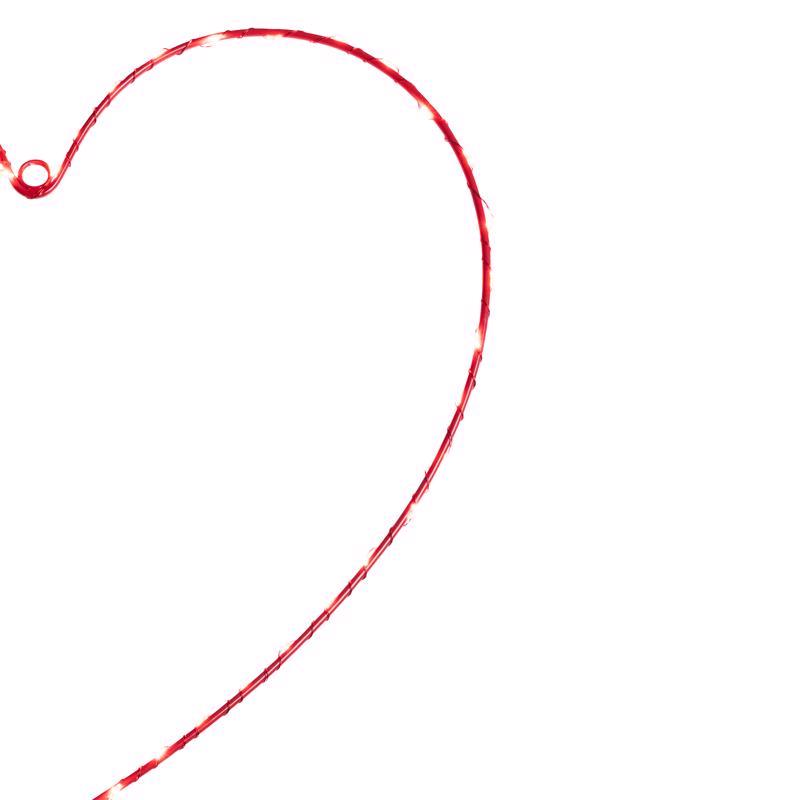 Celebrations Heart Silhouette Window Decor Metal