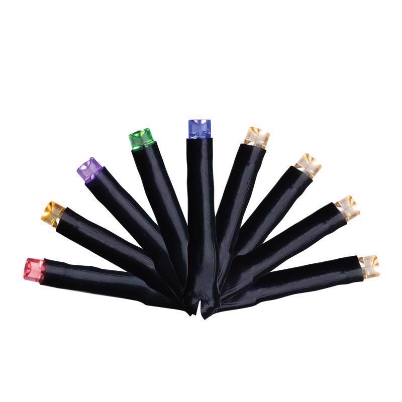 Celebrations LED Rice Multicolored/Warm White 200 ct Christmas Lights 17 ft.