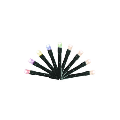 Celebrations LED Rice Cluster Multicolored/Warm White 200 ct Christmas Lights 7 ft.
