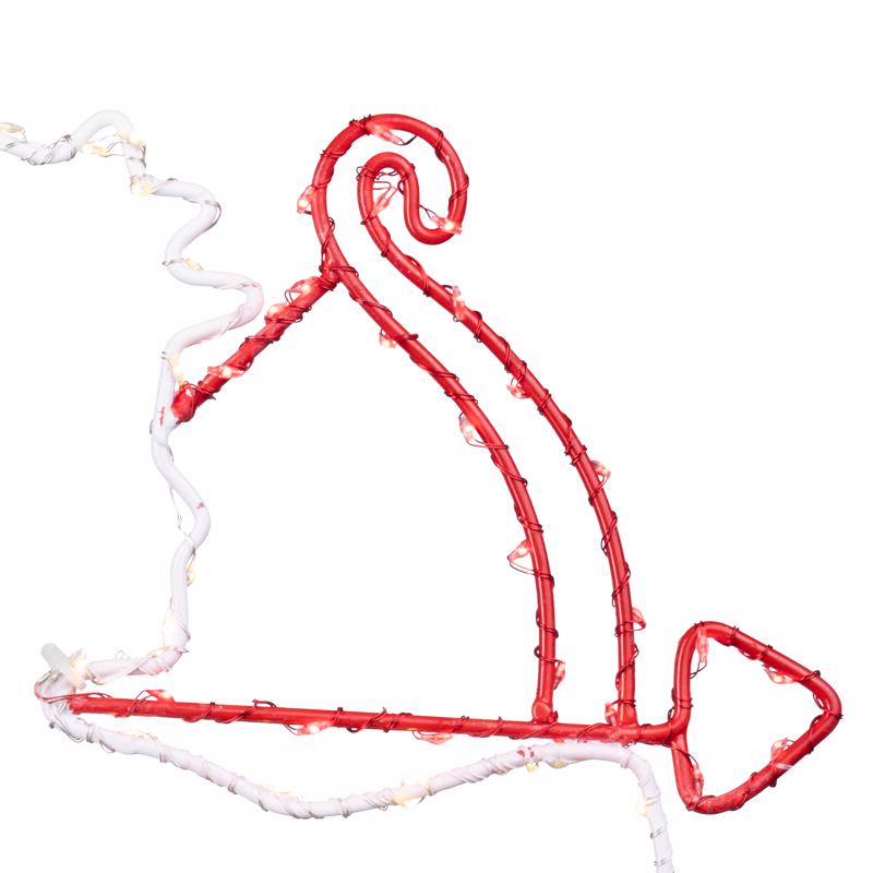 Celebrations Cupid Silhouette Window Decor Metal