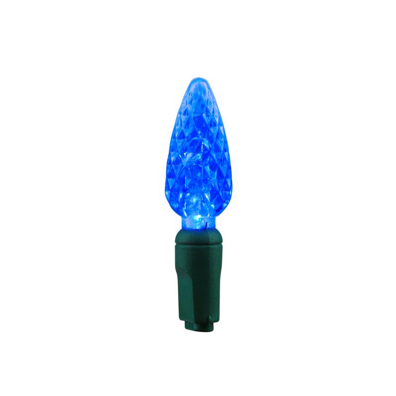 Celebrations LED C6 Blue String Christmas Light Bulbs