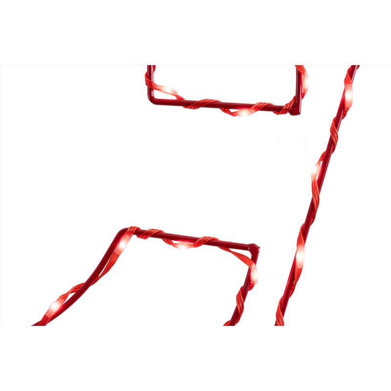 19 in. H X 1 in. W X 41 in. L Red ACE sign Display Metal