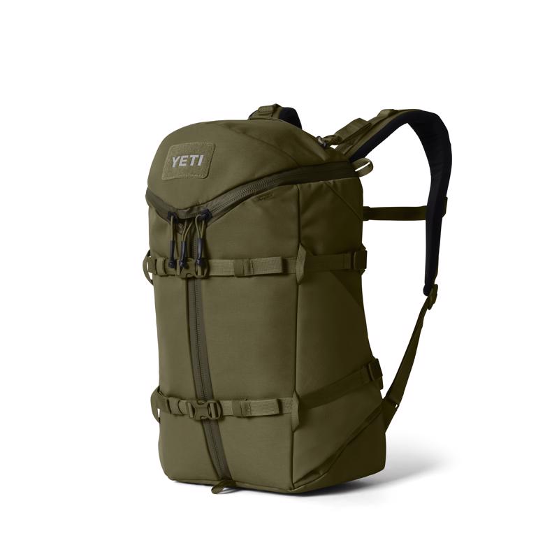 YETI Ranchero Olive Backpack 18.25 in. H X 11 in. W