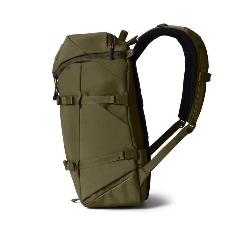 YETI Ranchero Olive Backpack 18.25 in. H X 11 in. W