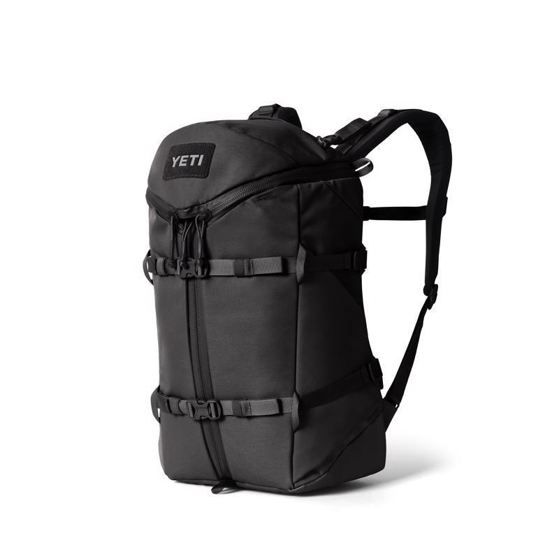 YETI Ranchero Black Backpack 18.25 in. H X 11 in. W