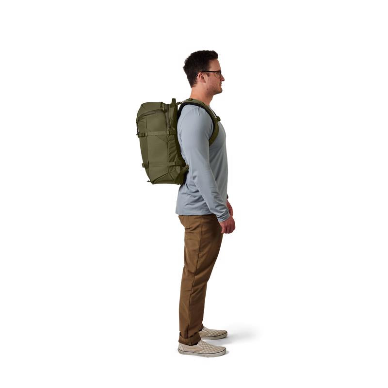 YETI Ranchero 27L Olive Backpack 19 in. H X 11.5 in. W
