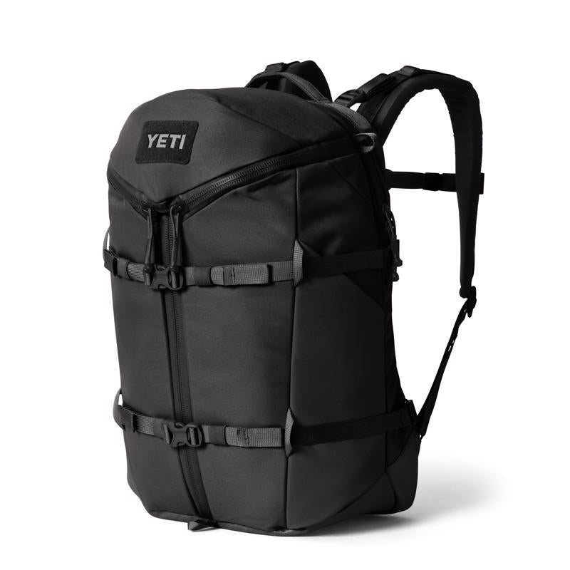 YETI Ranchero Black Backpack 19 in. H X 11.5 in. W