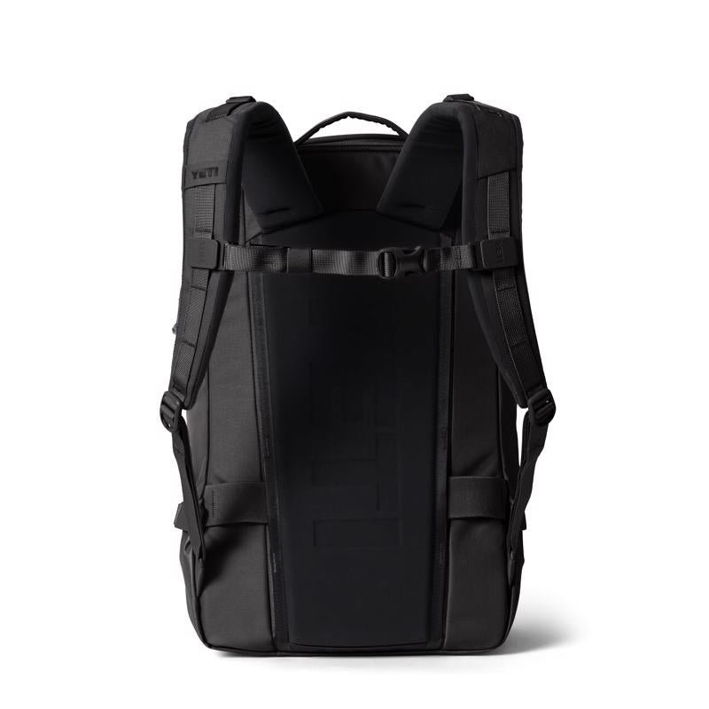 YETI Ranchero Black Backpack 19 in. H X 11.5 in. W