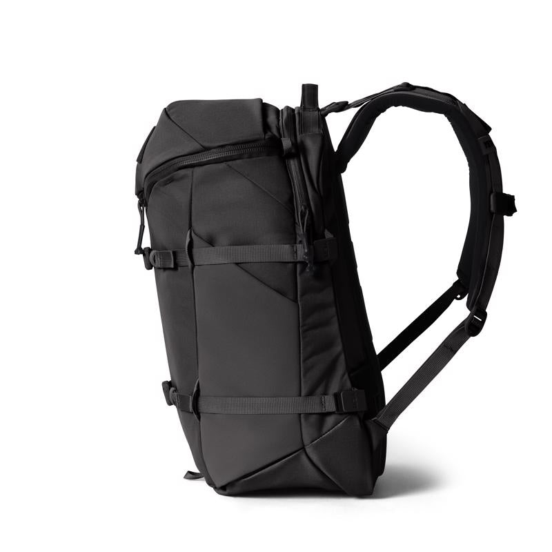 YETI Ranchero Black Backpack 19 in. H X 11.5 in. W