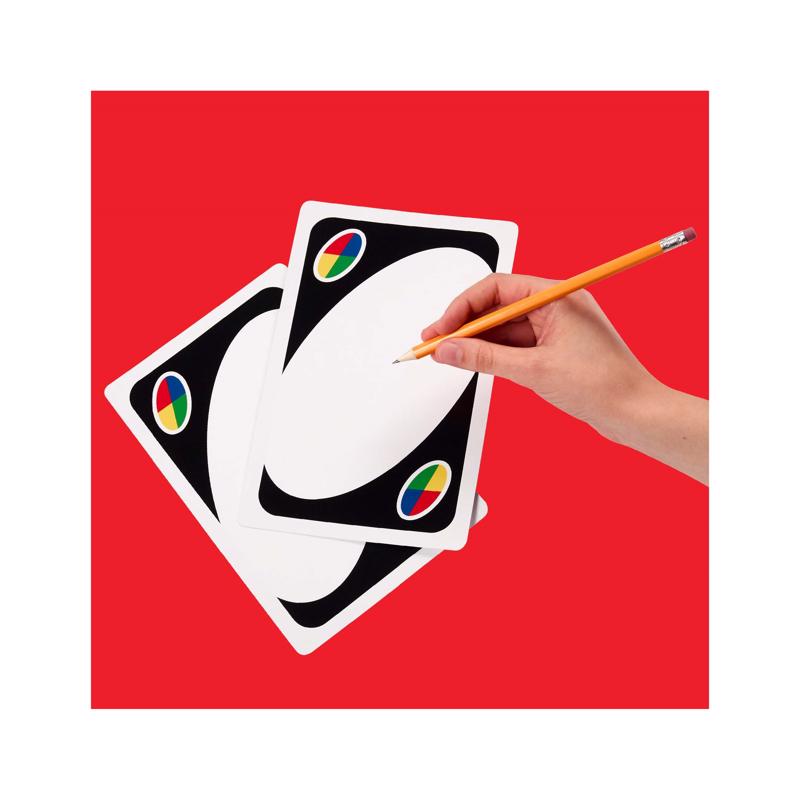 Mattel Giant Uno Card Game Multicolored 108 pc
