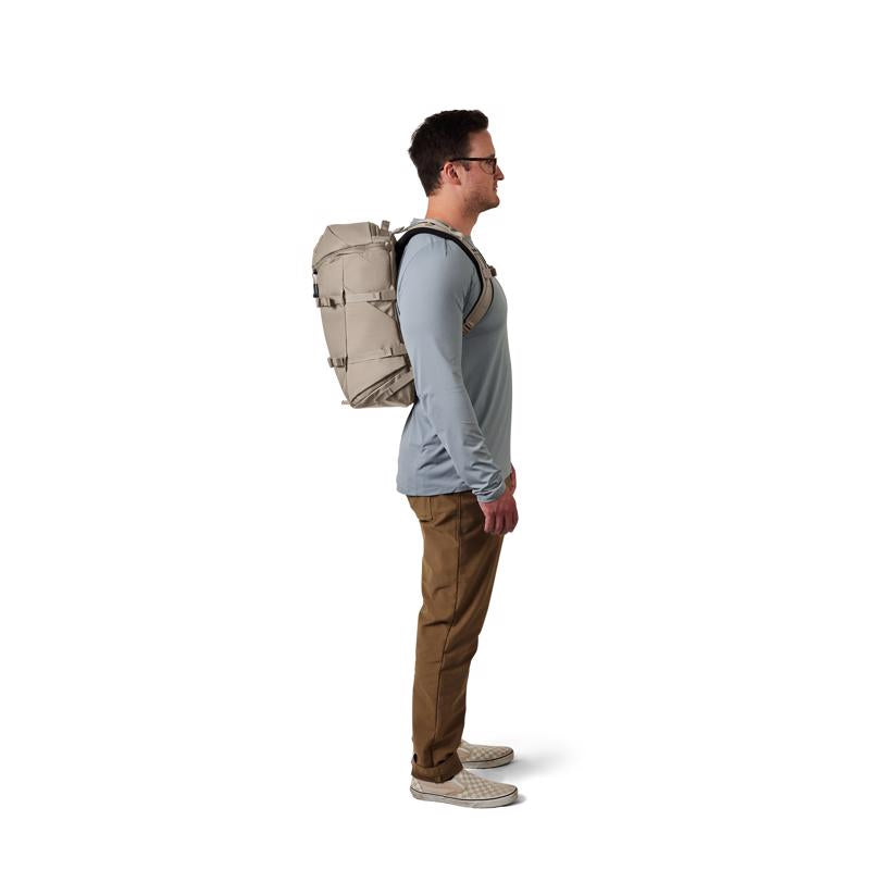YETI Ranchero 22L Cape Taupe Backpack 18 in. H X 11 in. W