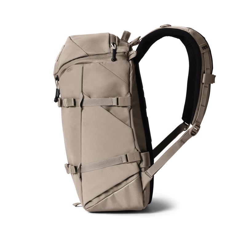 YETI Ranchero 22L Cape Taupe Backpack 18 in. H X 11 in. W