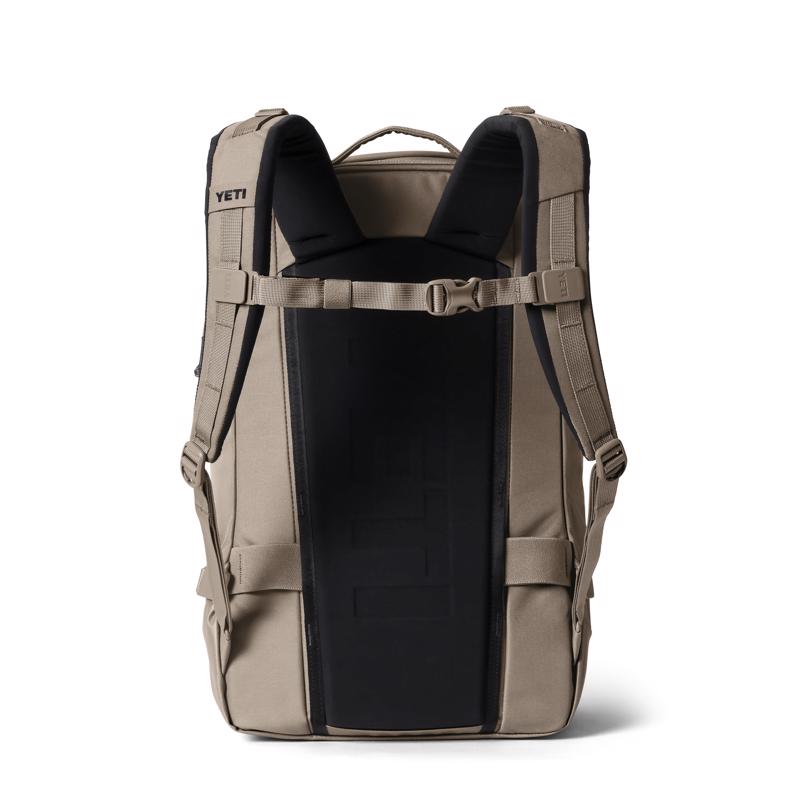 YETI Ranchero 27L Cape Taupe Backpack 19 in. H X 12 in. W