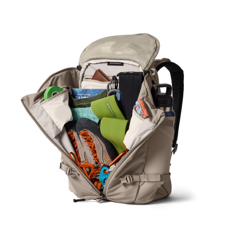 YETI Ranchero 27L Cape Taupe Backpack 19 in. H X 12 in. W