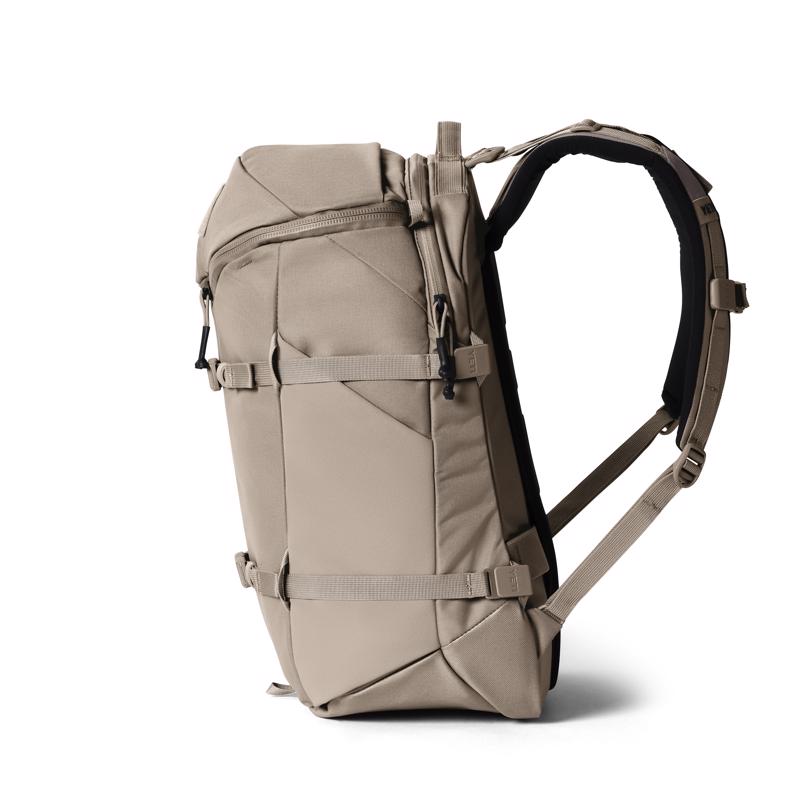 YETI Ranchero 27L Cape Taupe Backpack 19 in. H X 12 in. W