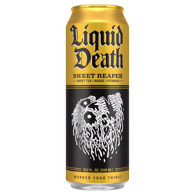 Liquid Death Sweet Reaper Sweet Tea Tea 19.2 fl. oz.