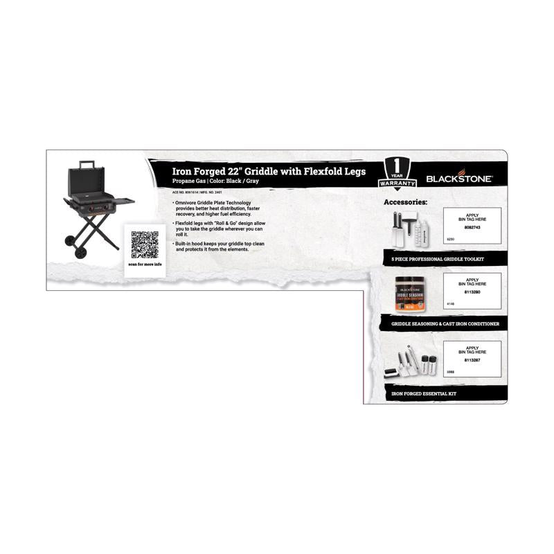 8.88 in. H X 16 in. W L&G/Outdoor Living POP Card 50 each