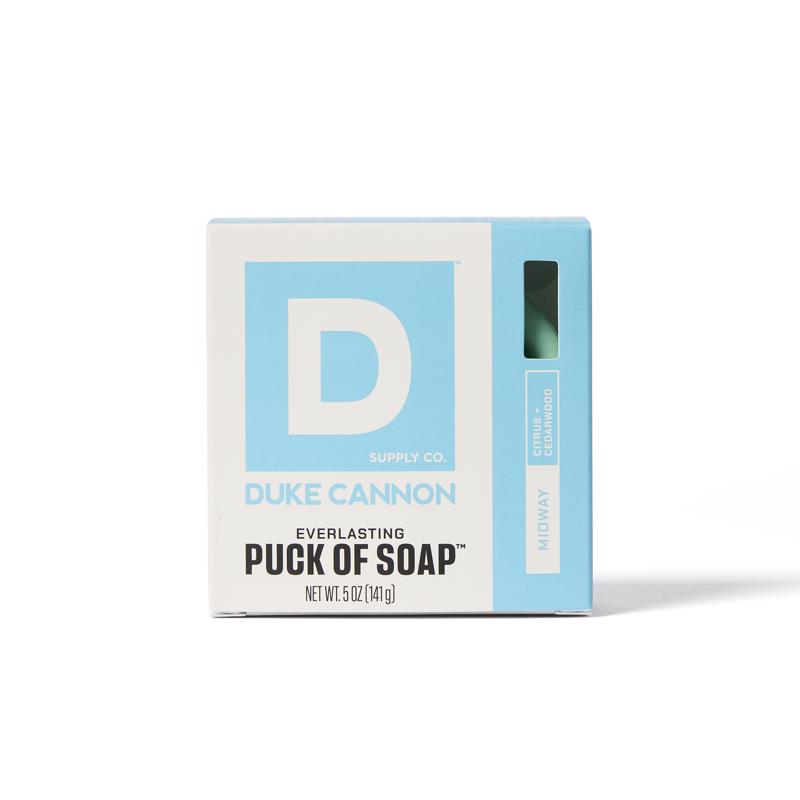 Duke Cannon Midway Citrus + Cedarwood Scent Bar Soap 5 oz