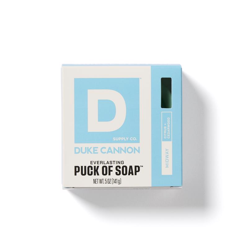 Duke Cannon Midway Citrus + Cedarwood Scent Bar Soap 5 oz