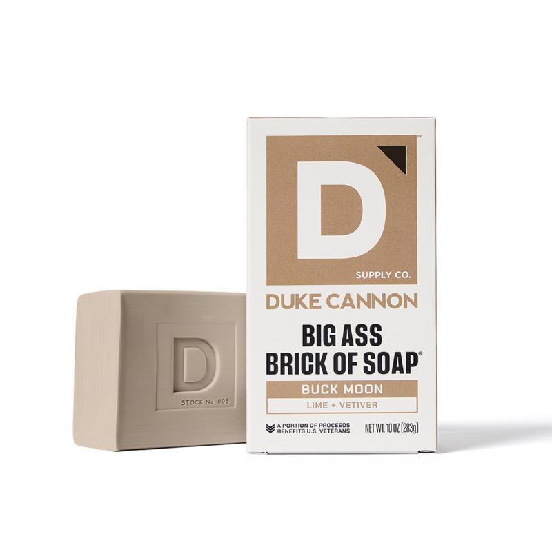 Duke Cannon Buck Moon Lime  + Vetiver Scent Bar Soap 10 oz