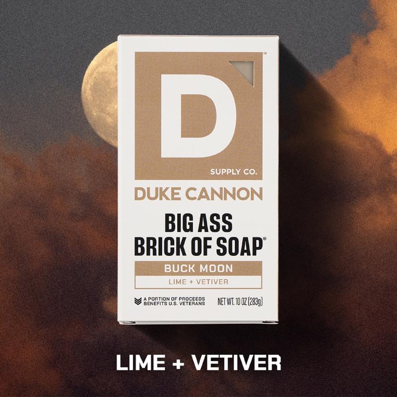 Duke Cannon Buck Moon Lime  + Vetiver Scent Bar Soap 10 oz