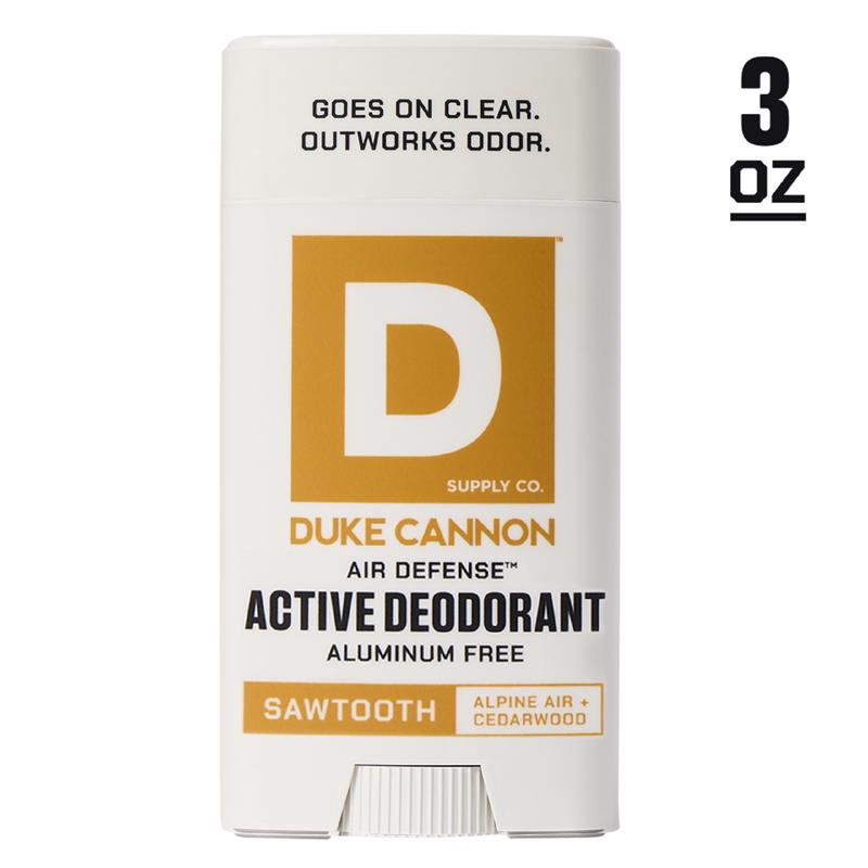 Duke Cannon Air Defence White Aluminum Free Deodorant 3 oz
