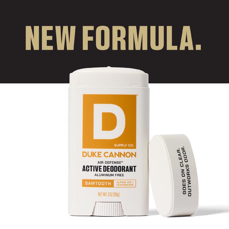 Duke Cannon Air Defence White Aluminum Free Deodorant 3 oz