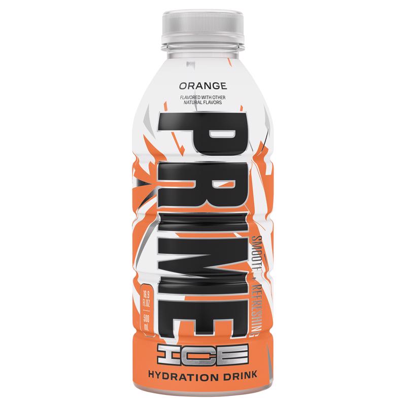 Prime Hydration Orange Beverage 16.9 oz
