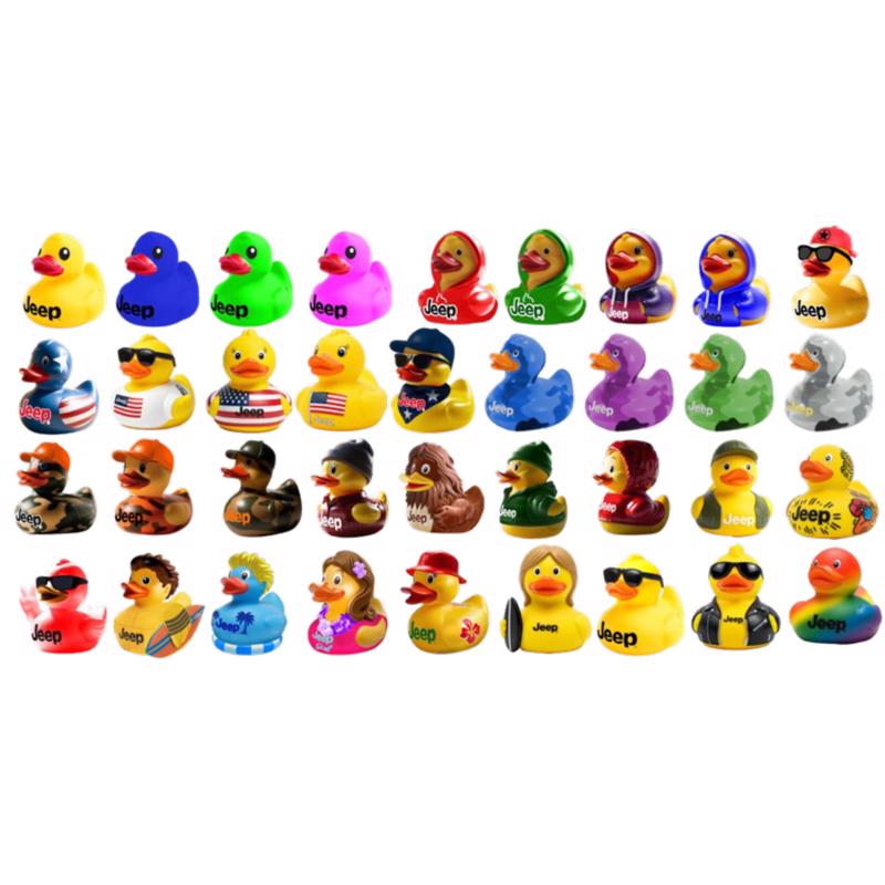 Jeep Ducks Toy Assorted 16 pc